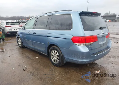 2010 Honda Odyssey Ex z USA, uszkodzony, nr VIN 5FNRL3H48AB046301